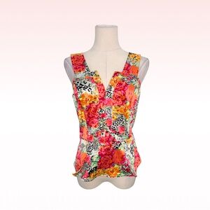 GUESS Floral Top (Sz S)